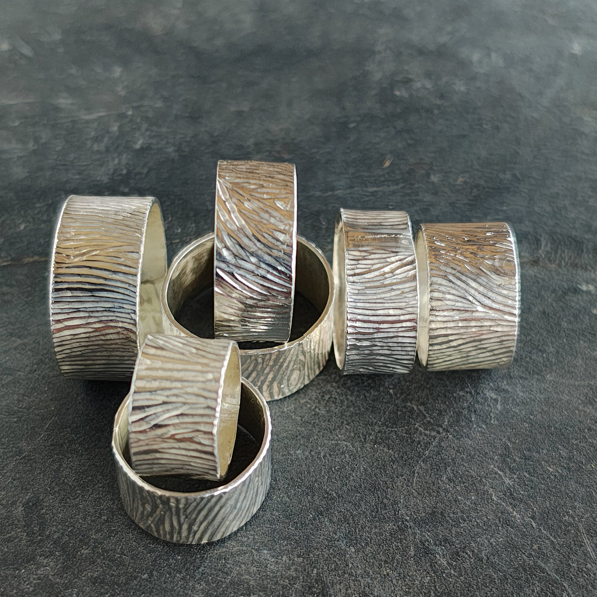 Upcycled, napkin ring, ring.
