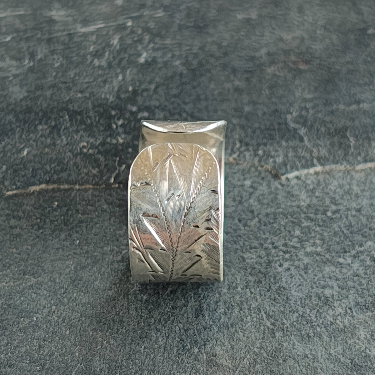 Upcycled, napkin ring, ring.
