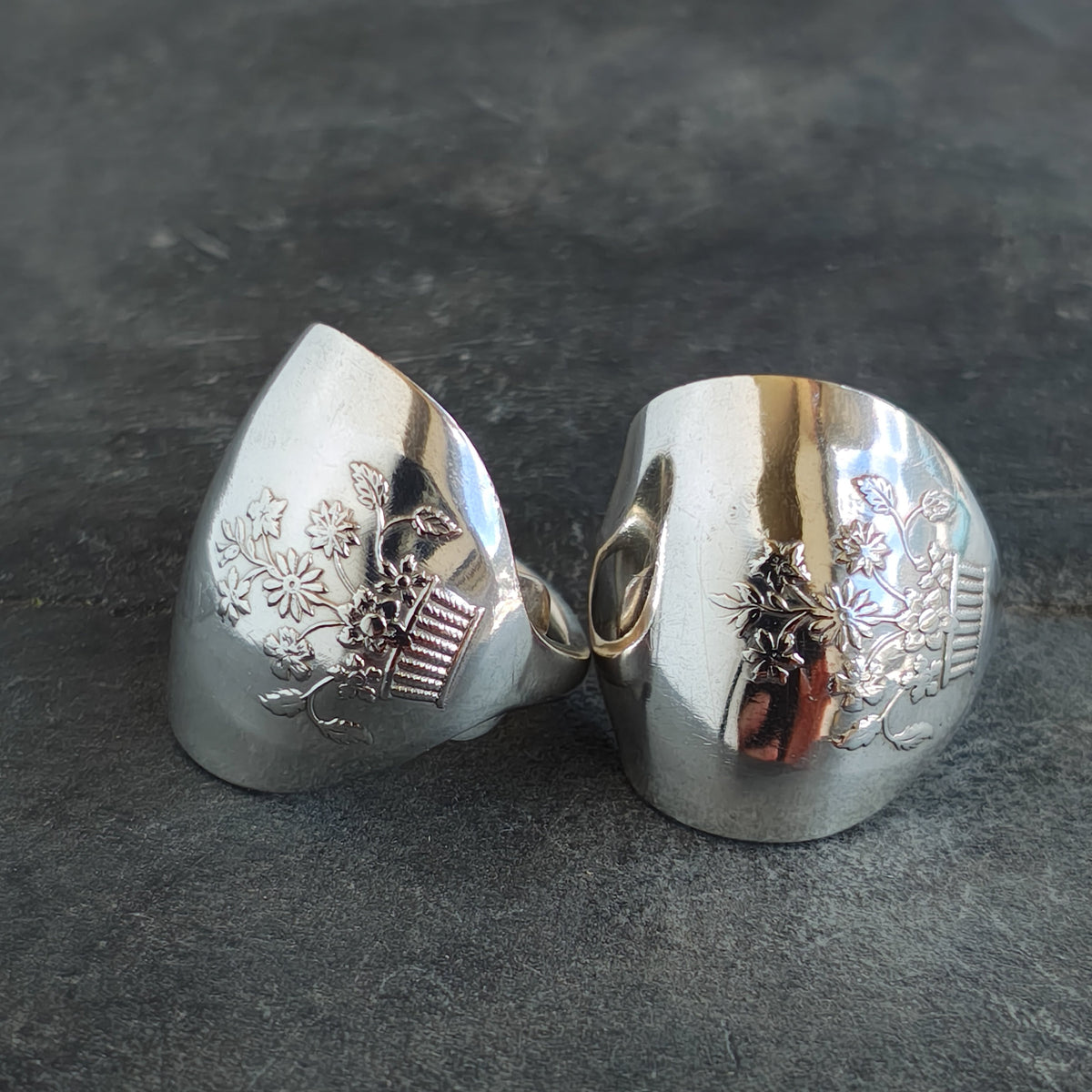 Spoon ring.