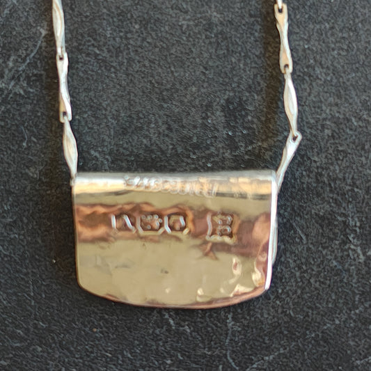 Folded Bowl Pendant
