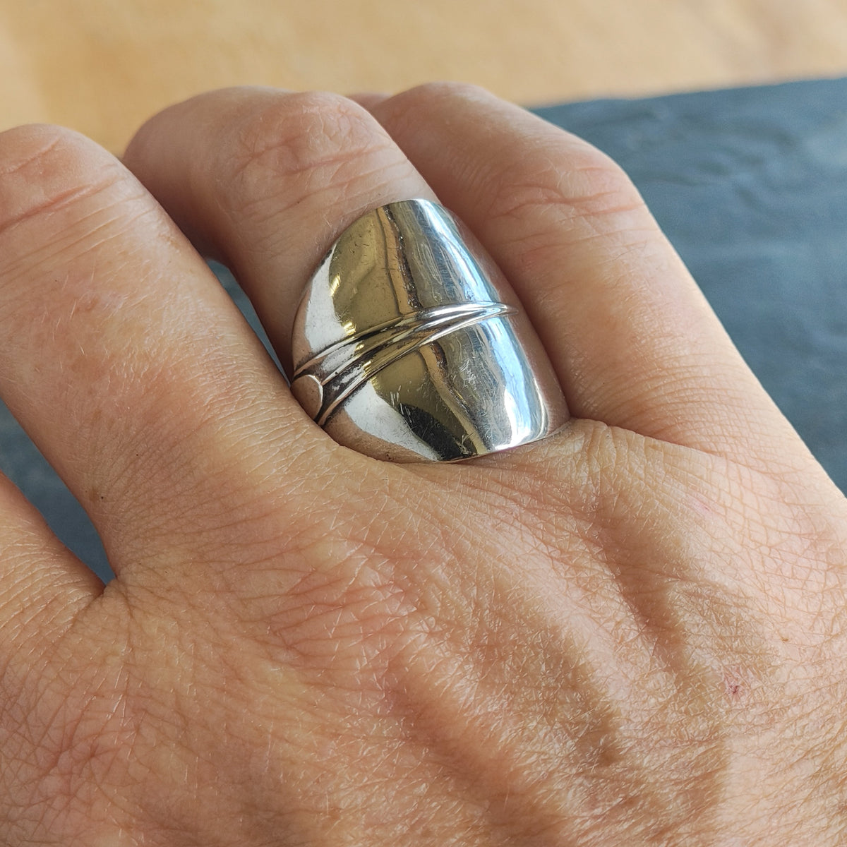 Spoon ring.