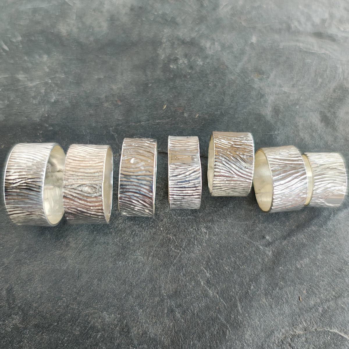 Upcycled, napkin ring, ring.