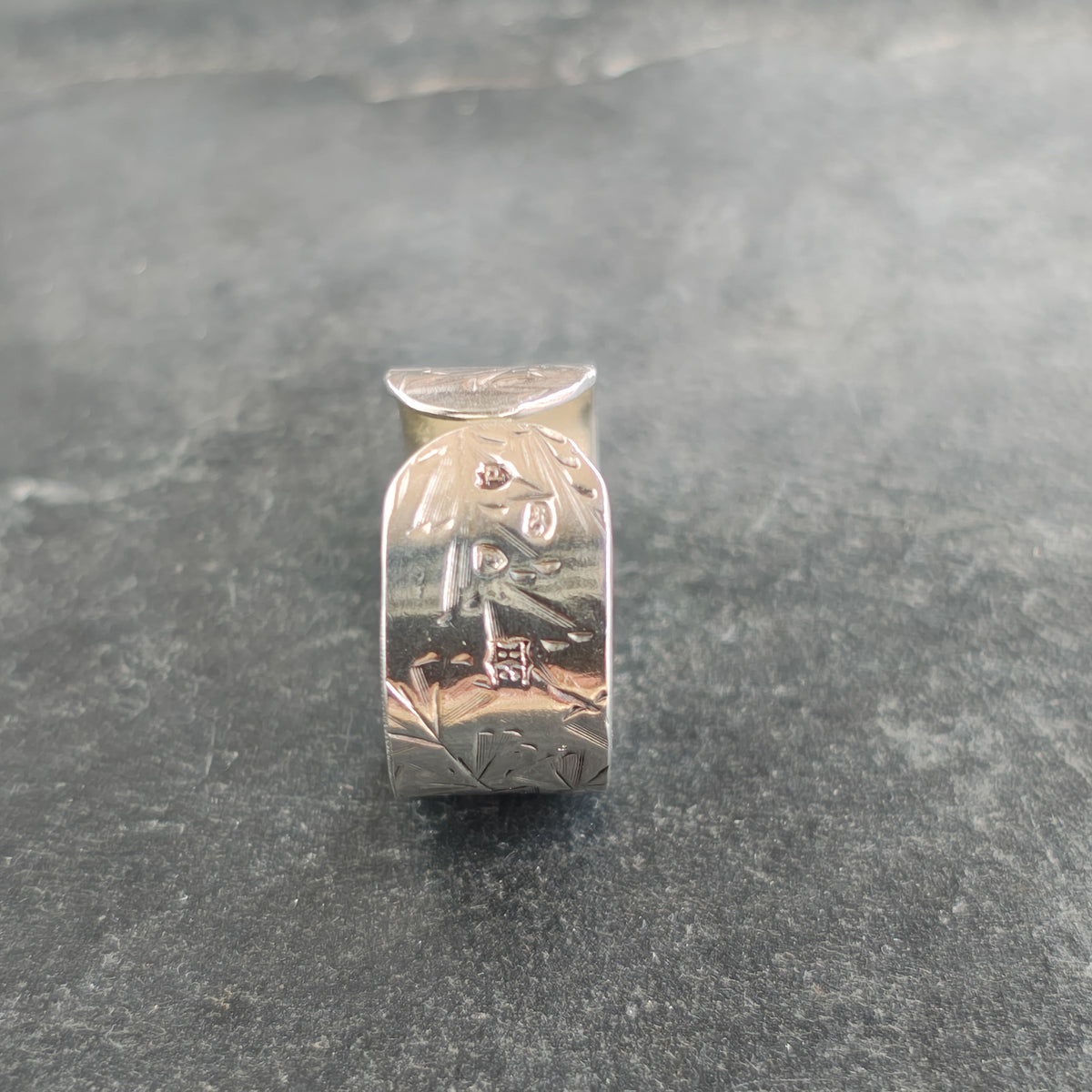 Upcycled, napkin ring, ring.